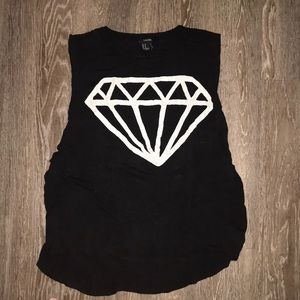 Forever 21 diamond tank top